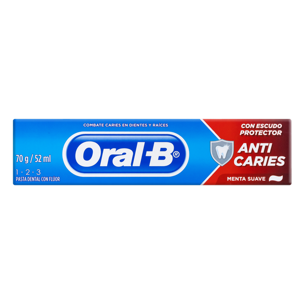 Creme Dental Oral B 123 Menta 70g
