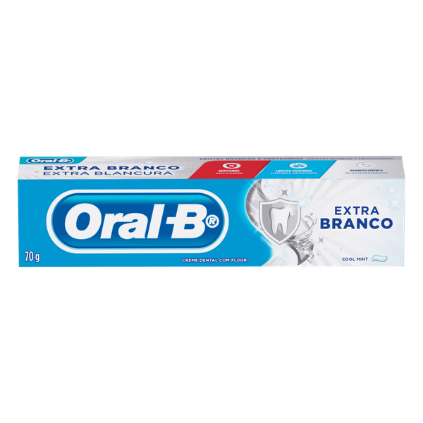 Creme Dental Oral-B Branco 70g