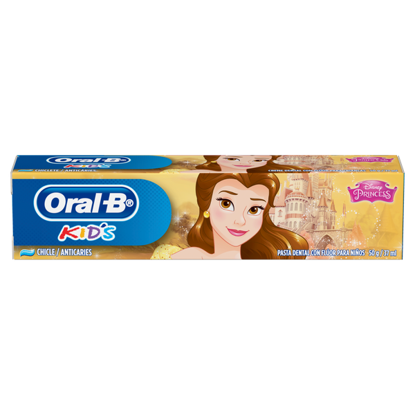 Creme Dental Oral-B Kids Princesas com Flúor 50g