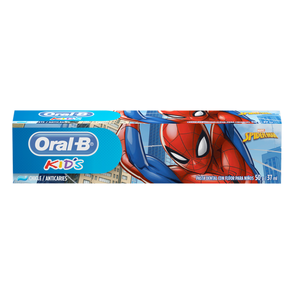 Creme Dental Oral B Kids Spiderman 50g