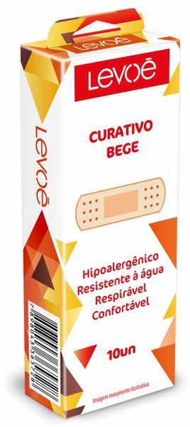 Curativo Levoé Bege 10Un