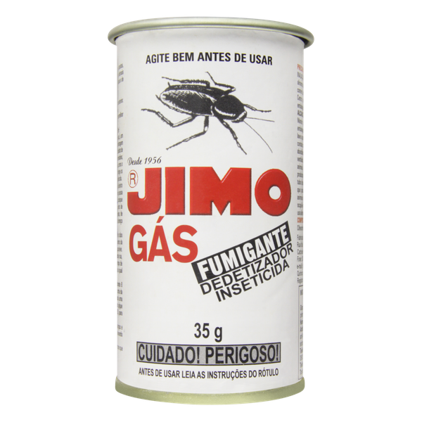 Inseticida Gás Fumigante Jimo 2x35g