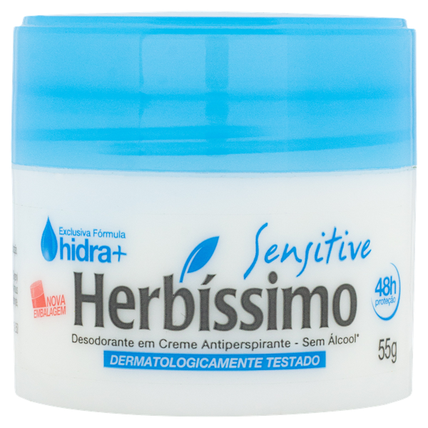 Desodorante Creme Herbíssimo Sensitive 55g