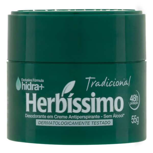 Desodorante Creme Herbíssimo Tradicional 55g