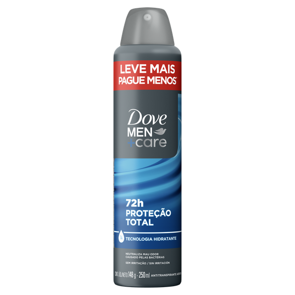 Desodorante Dove Aerosol Men Care Proteção Total 250ml