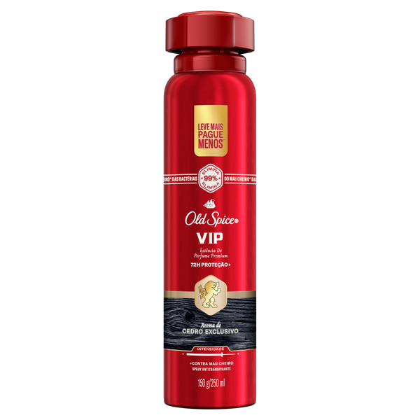 Desodorante Old Spice Vip Lm Pm 250ml