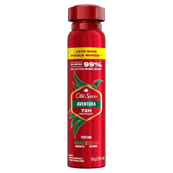 Desodorante Old Spice Aerosol Aventura Lm Pm 250ml