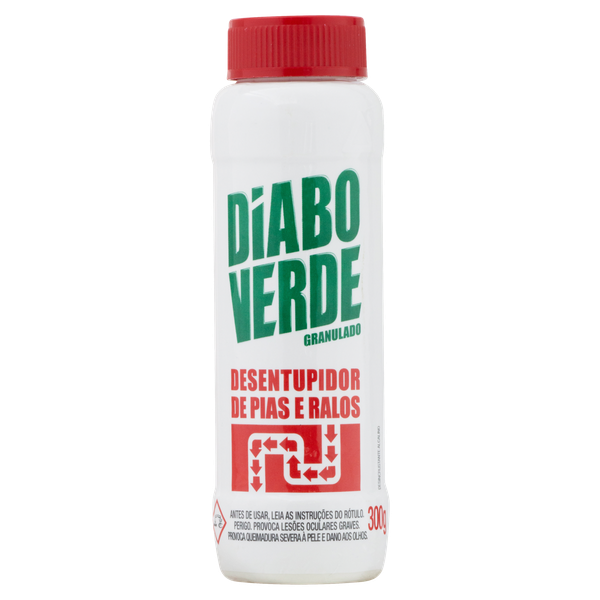 Desentupidor de Pia Diabo Verde 300g