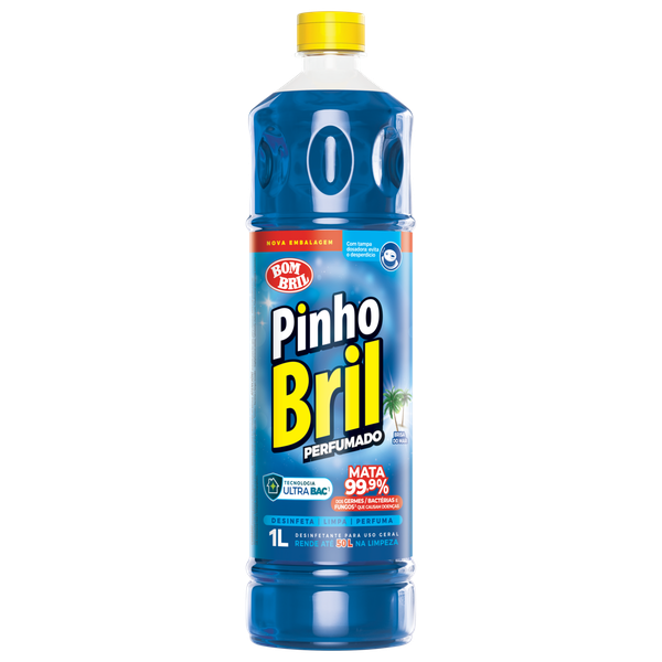Desinfetante Líquido Pinho Bril Brisa do Mar 1L