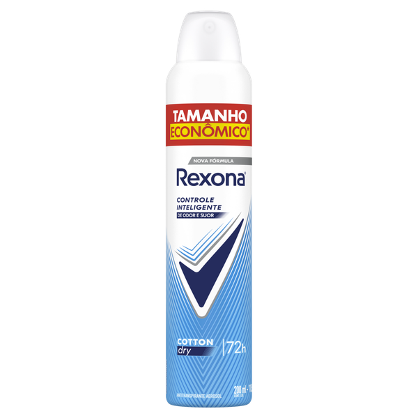 Desodorante Aerosol Rexona Feminino Cotton Dry 200ml