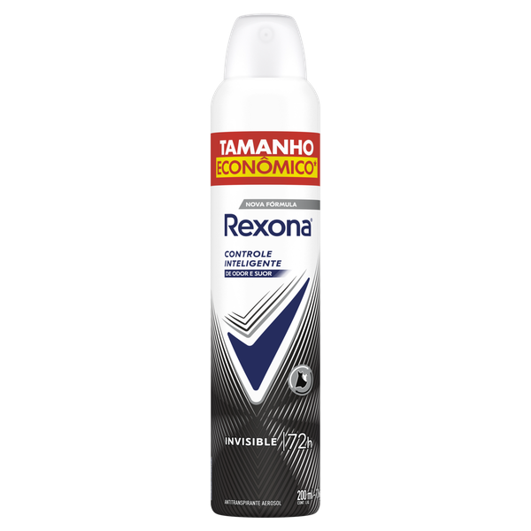 Desodorante Aerosol Rexona Feminino Invisible 200ml