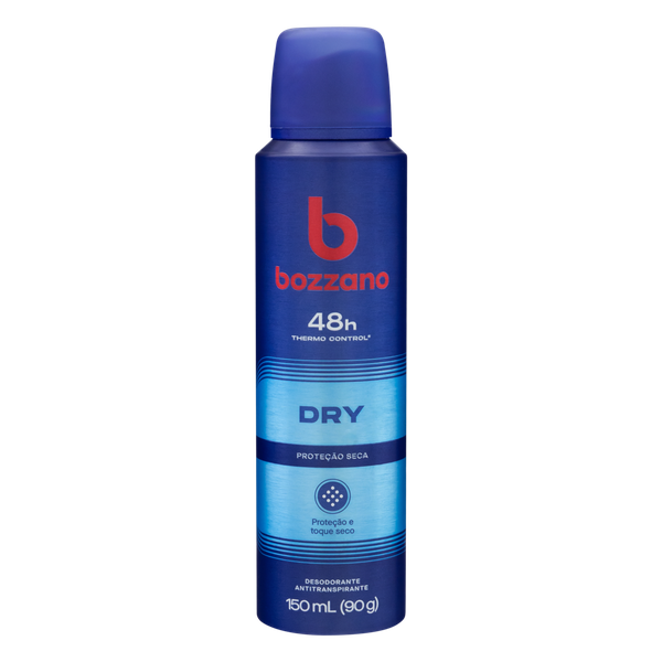 Desodorante Aerosol Bozzano Antitranspirante Dry 150ml