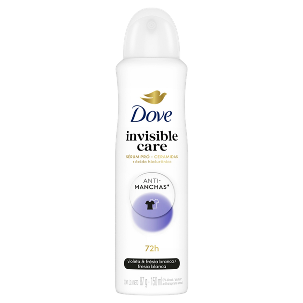 Desodorante Aerosol Dove Feminino Invisible Dry 150ml