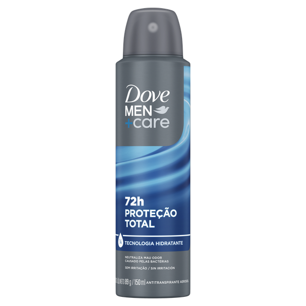 Desodorante Antitranspirante Dove Masculino Aerosol Men+Care Cuidado Total 89g