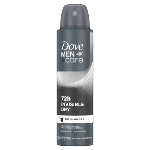 Desodorante Aerosol Dove Men Invisible Dry 150ml