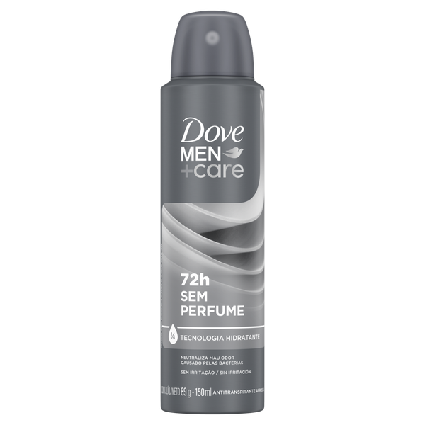 Desodorante Antitranspirante Dove Masculino Aerosol Men+Care Sem Perfume 89g