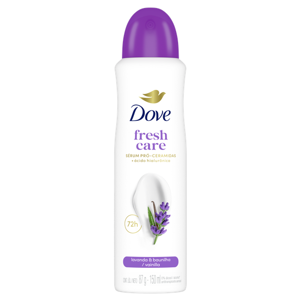 Desodorante Aerosol Dove Feminino Lavanda e Baunilha 150ml