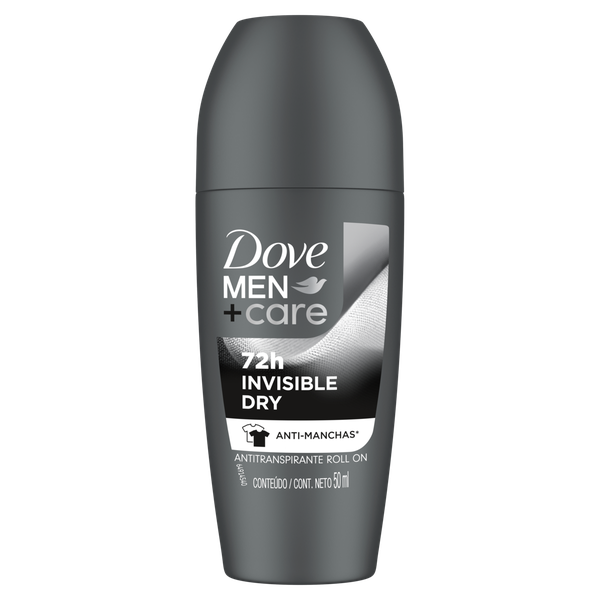 Desodorante Roll-On Dove Men Invisible Dry 50ml