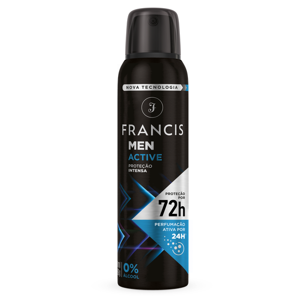 Desodorante Aerosol Hydratta Francis Men Active Sport 150ml