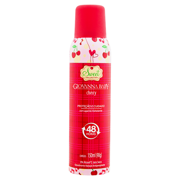 Desodorante Giovanna Baby Aerosol Cherry 150ml