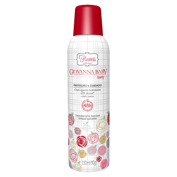 Desodorante Aerosol Giovanna Baby Lovely 150ml