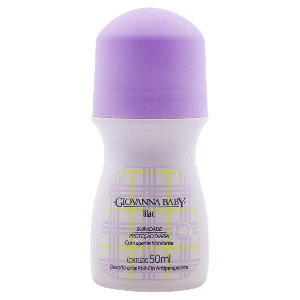 Desodorante Roll-On Giovanna Baby Lilac 50ml