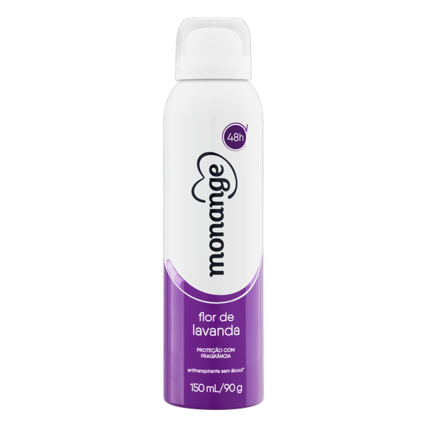 Desodorante Aerosol Monange Flor de Lavanda 150ml