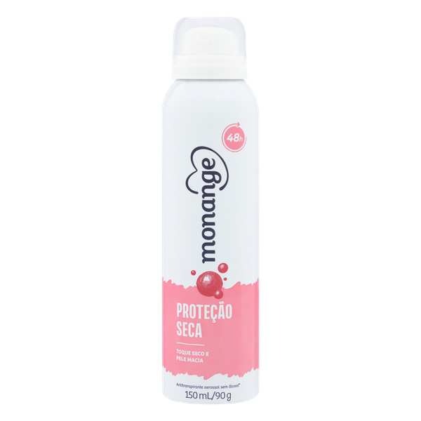 Desodorante Aerosol Monange Proteção Seca 150ml