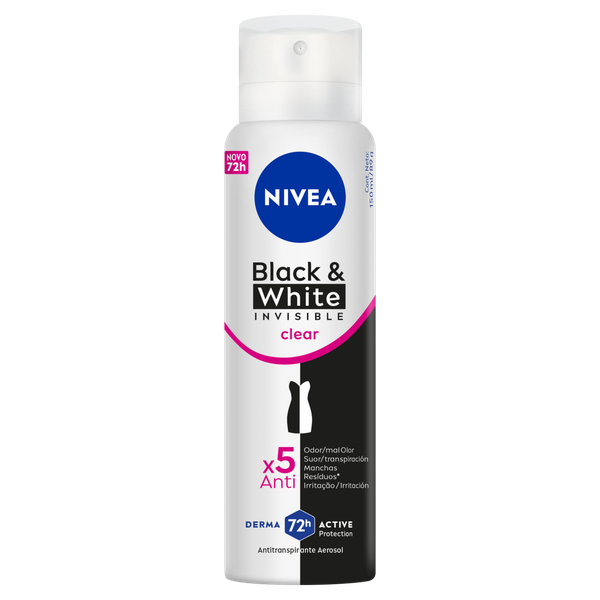 Desodorante Aerosol Nivea Feminino Clear 150ml