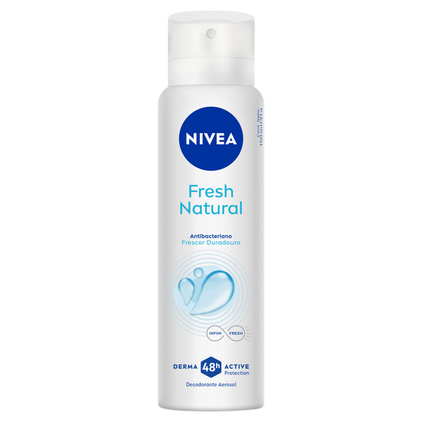Desodorante Aerosol Nivea Feminino Fresh Natural 150ml