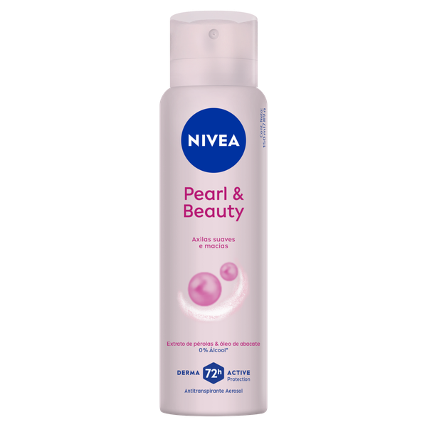 Desodorante Aerosol Nivea Feminino Pearl Beauty 150ml