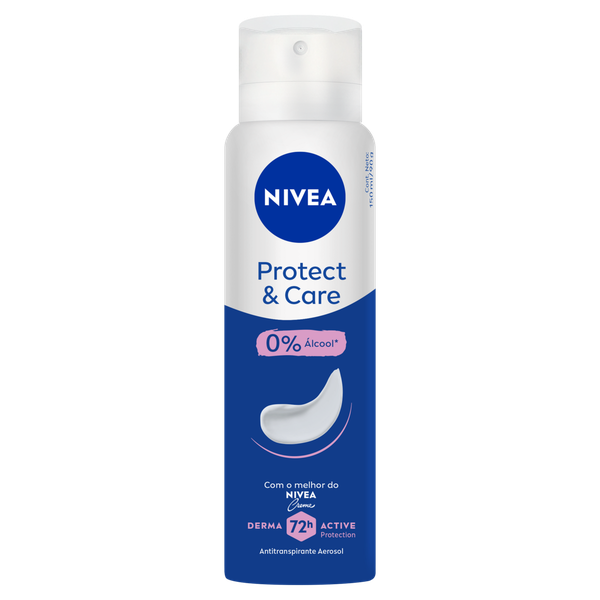 Desodorante Aerosol Nivea Feminino Protect & Care 150ml