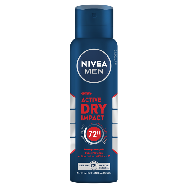 Desodorante Aerosol Nivea Masculino Dry Impact 150ml