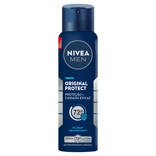 Desodorante Aerosol Nivea Masculino Protect Original 150ml