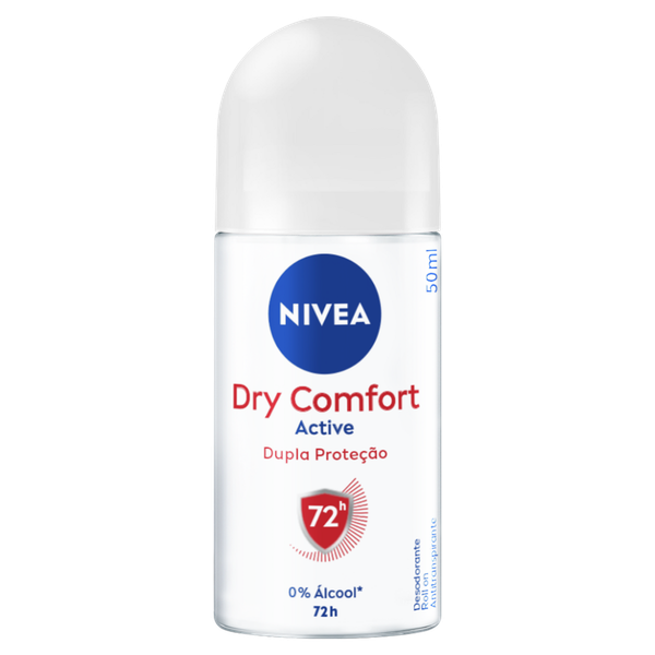 Desodorante Roll-On Nivea Feminino Dry Comfort 50ml