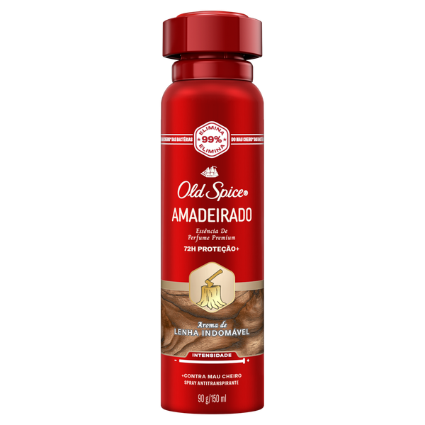 Desodorante Aerosol Old Spice Lenha 150ml
