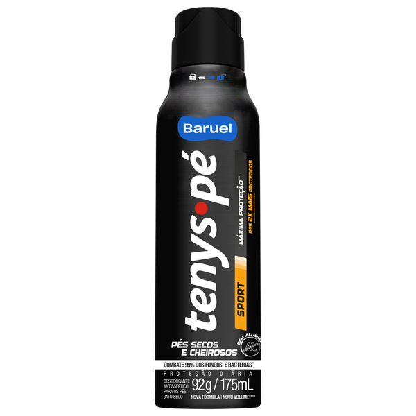 Desodorante para os Pés Tenys Pé Jato Seco Edition 150ml