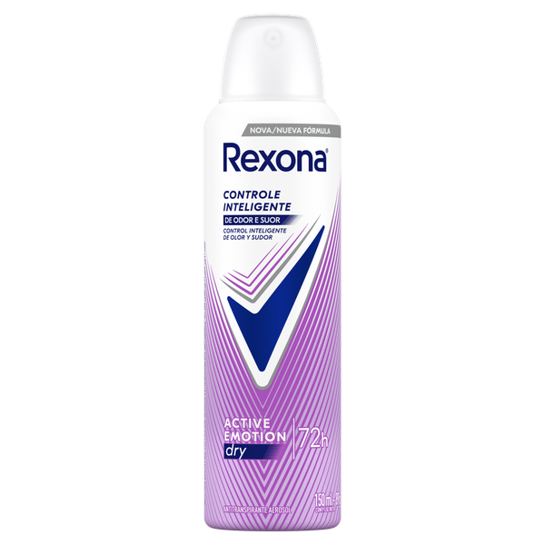 Desodorante Aerosol Rexona Feminino Active Emotion 150ml