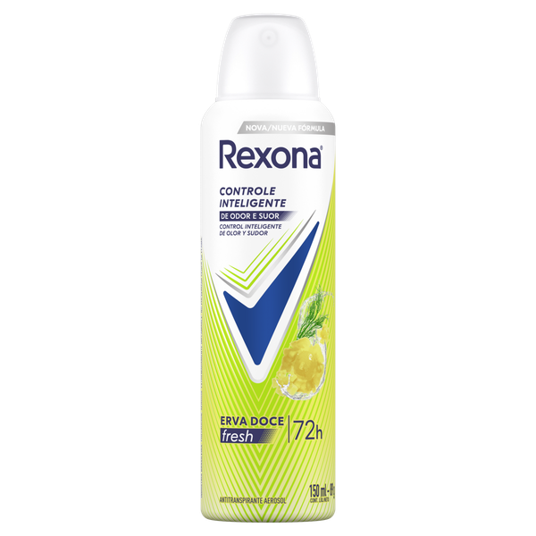 Desodorante Aerosol Rexona Feminino Erva Doce 150ml