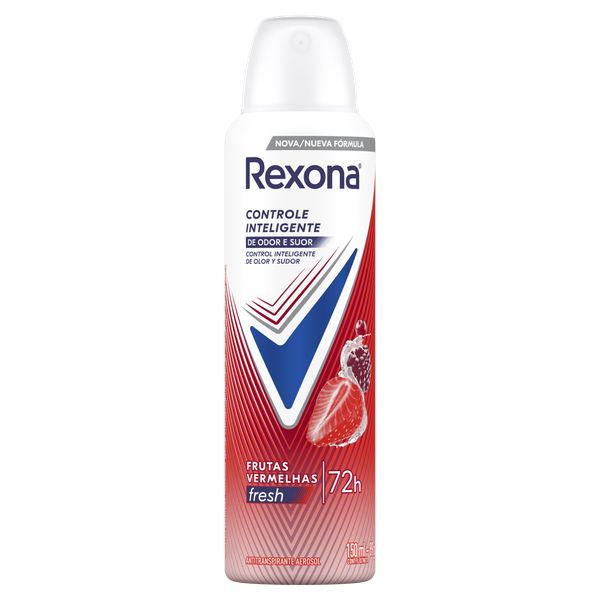 Desodorante Feminino Rexona Frutas Vermelhas Aerosol 150ml