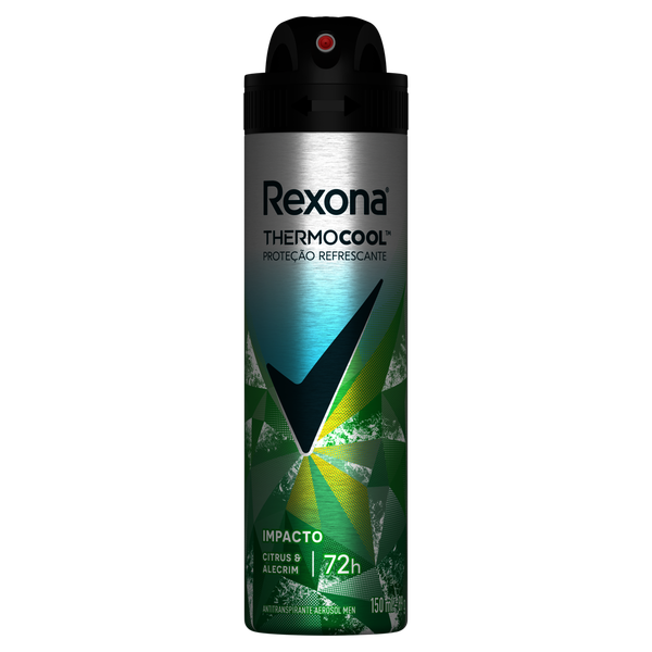 Desodorante Aerosol Rexona Masculino Impacto 150ml