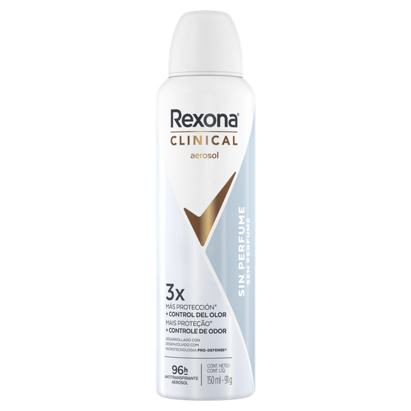 Desodorante Rexona Clinical Sem Perfume 150ml
