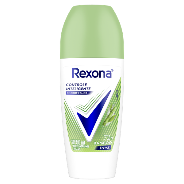 Desodorante Roll-On Rexona Feminino Bamboo 50ml