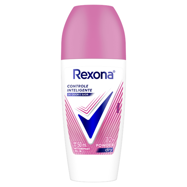 Desodorante Feminino Rexona Powder Dry Roll-On 50ml