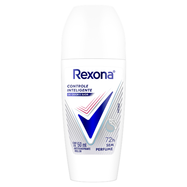 Desodorante Rexona Roll On Feminino Sem Perfume 50ml