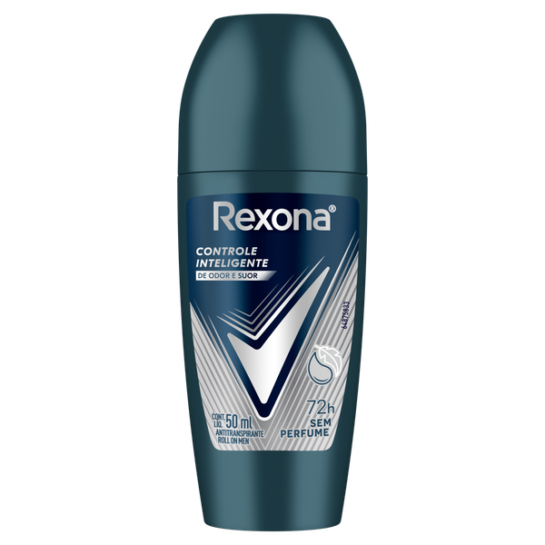 Desodorante Roll-On Rexona Masculino Sem Perfume 50ml