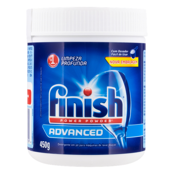 Detergente Pó Finish Advanced 450g