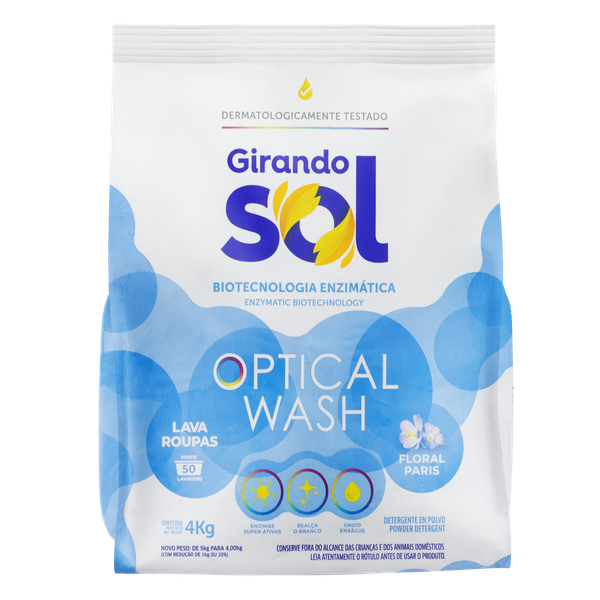 Detergente em Pó Girando Sol Azul 4kg