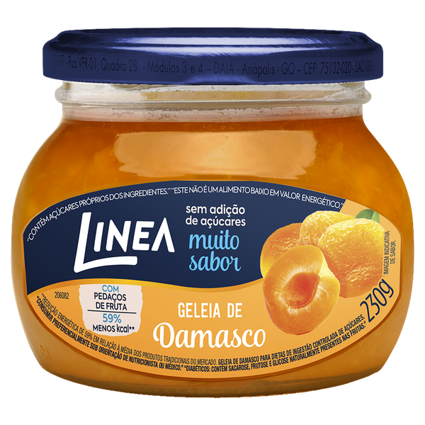 Doce de Geleia Linea sem Açúcar Dam 230g