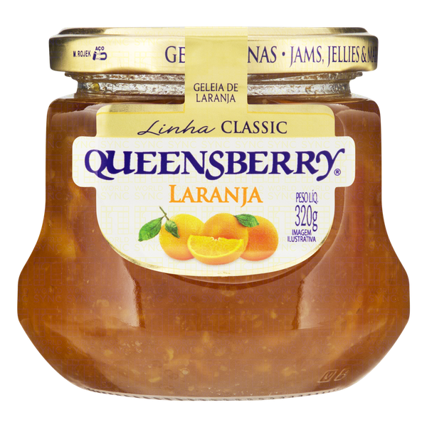 Doce de Geleia Queensberry Laranja 320g